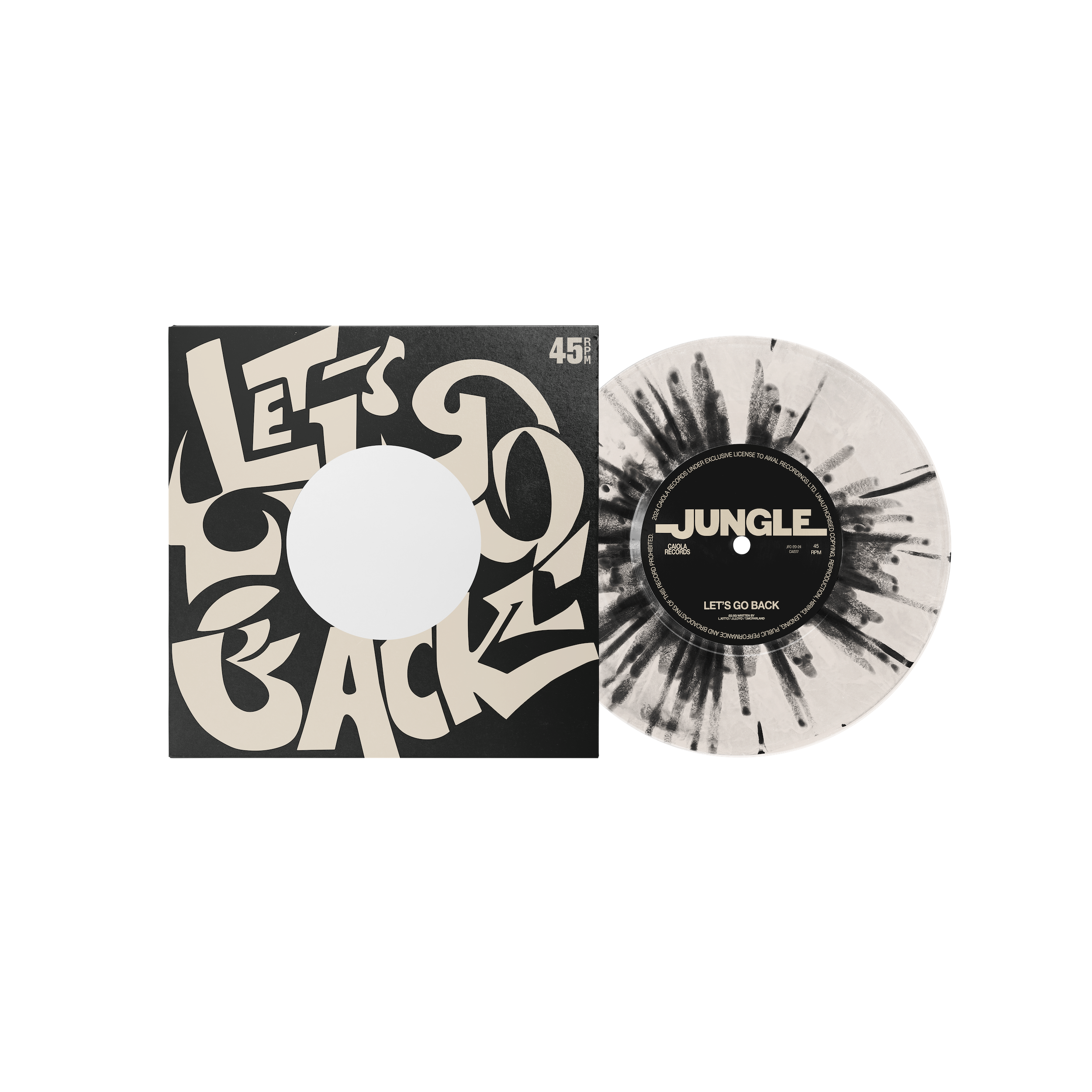 Jungle - Keep Me Satisfied / Let's Go Back (7")